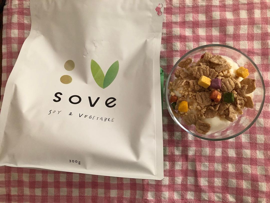 口コミ投稿：【SOVE シリアル】★1食分30gで、たんぱく質と食物繊維がとれる“大豆と野菜のシリアル…