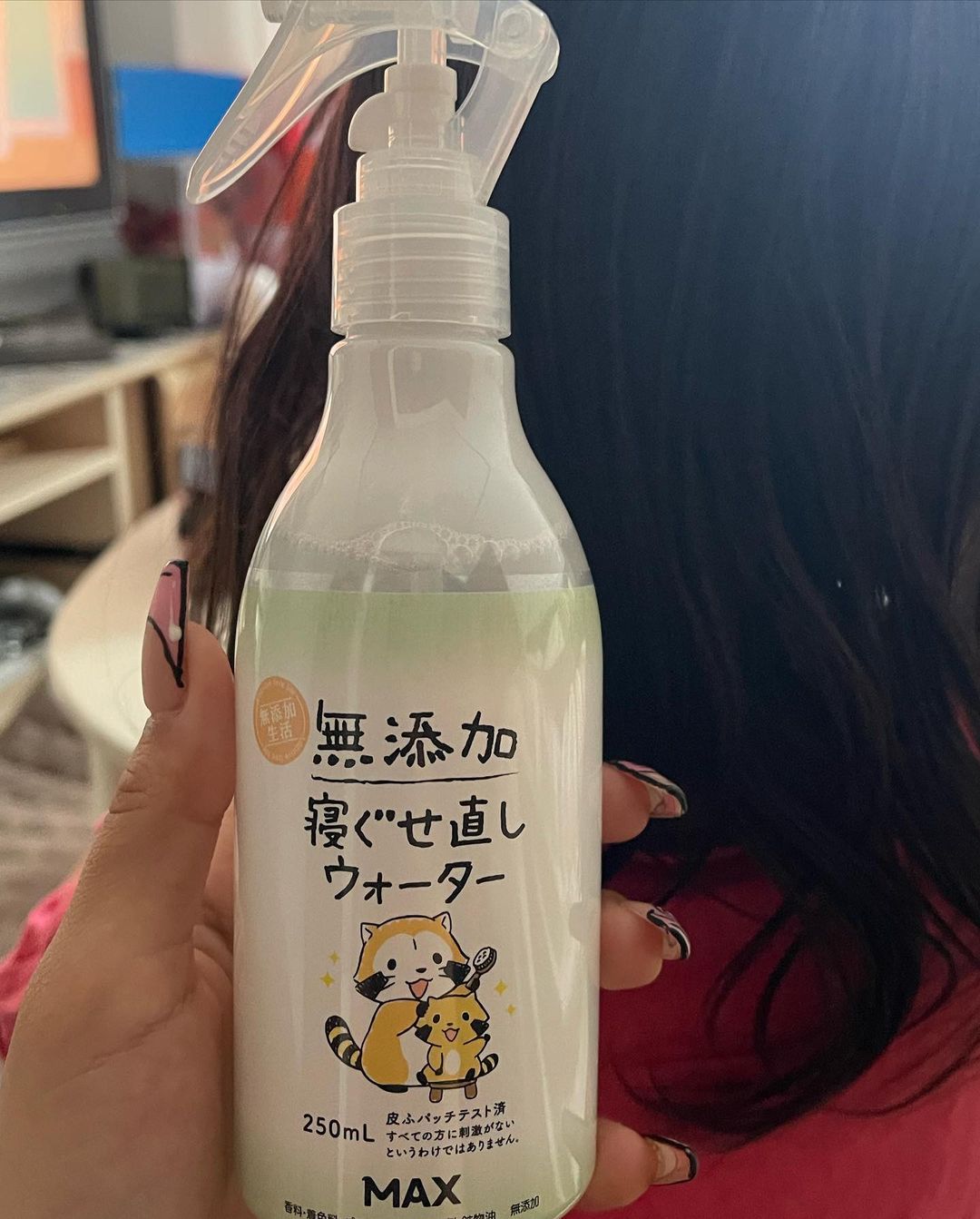 口コミ投稿：娘の寝癖がすごくて髪結ぶ時に大変なのでこちらを使用しています🥹♡2枚目のように広が…