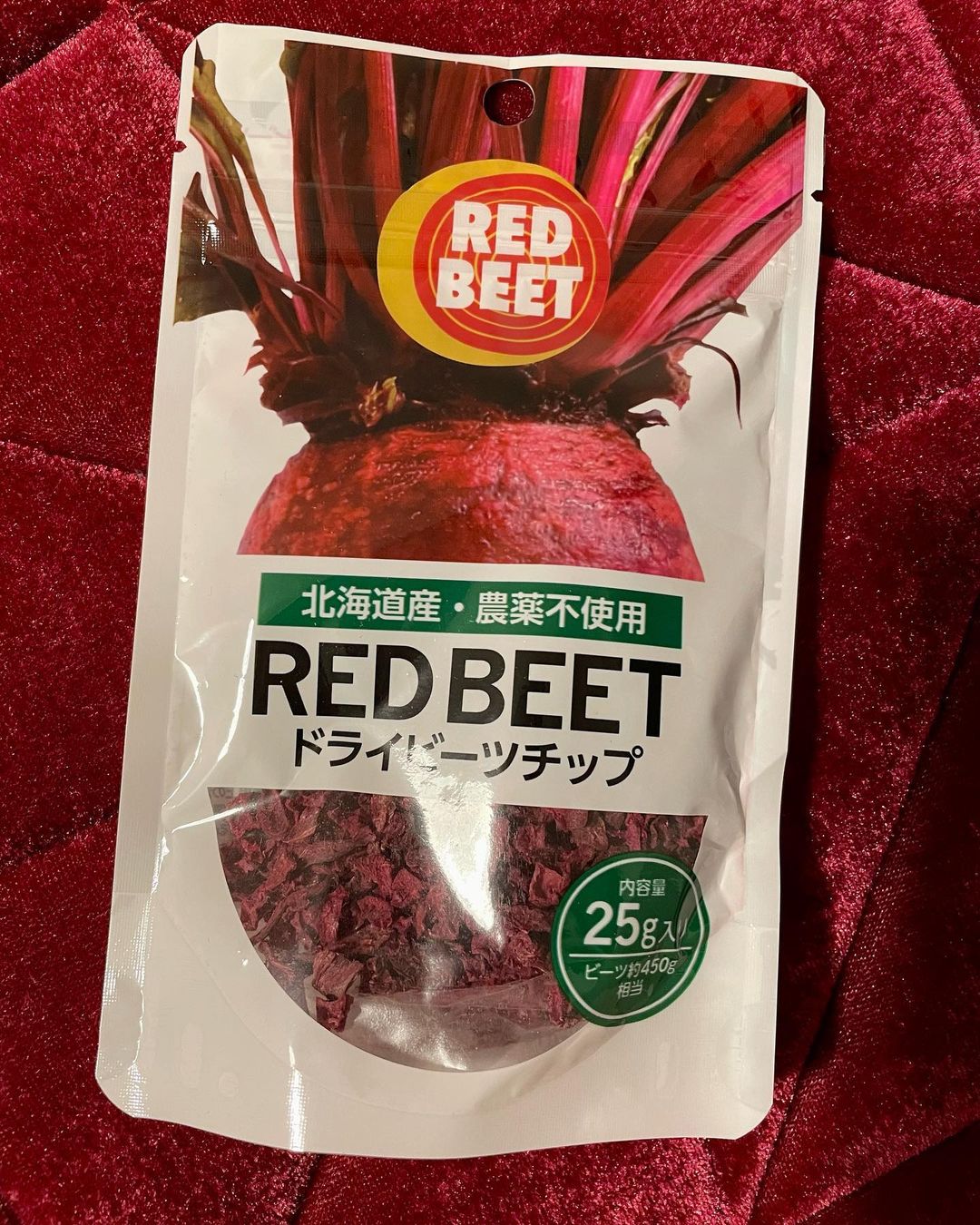 口コミ投稿：❄️RED BEET ドライビーツチップビーツはポリフェノールのベタシアニンや硝酸イオン、…