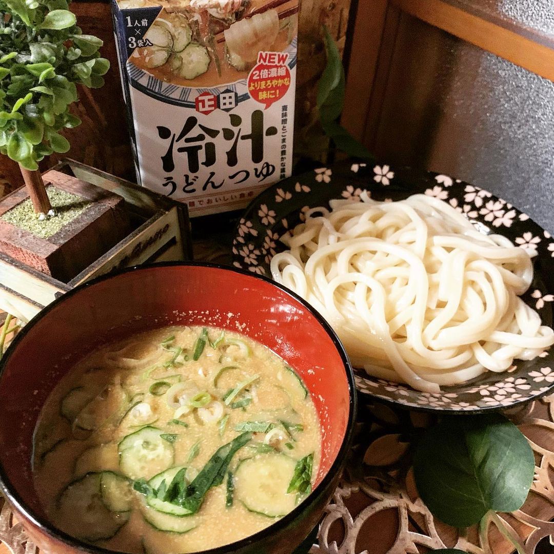 口コミ投稿：麺でおいしい食卓シリーズから、これからの暑い季節にぴったりのうどんつゆ。#正田醤…