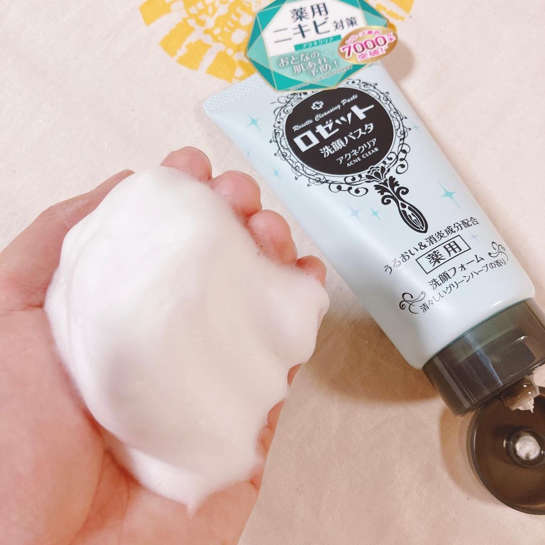 口コミ投稿：◆ ロゼット洗顔パスタ　アクネクリア【医薬部外品】 ◆ロゼットが誇るロングセラー洗…