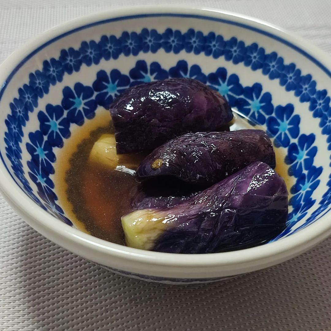 口コミ投稿：茄子の煮浸しをレンジで簡単に作りました。茄子🍆には夏バテ予防にも嬉しいポリフェノ…