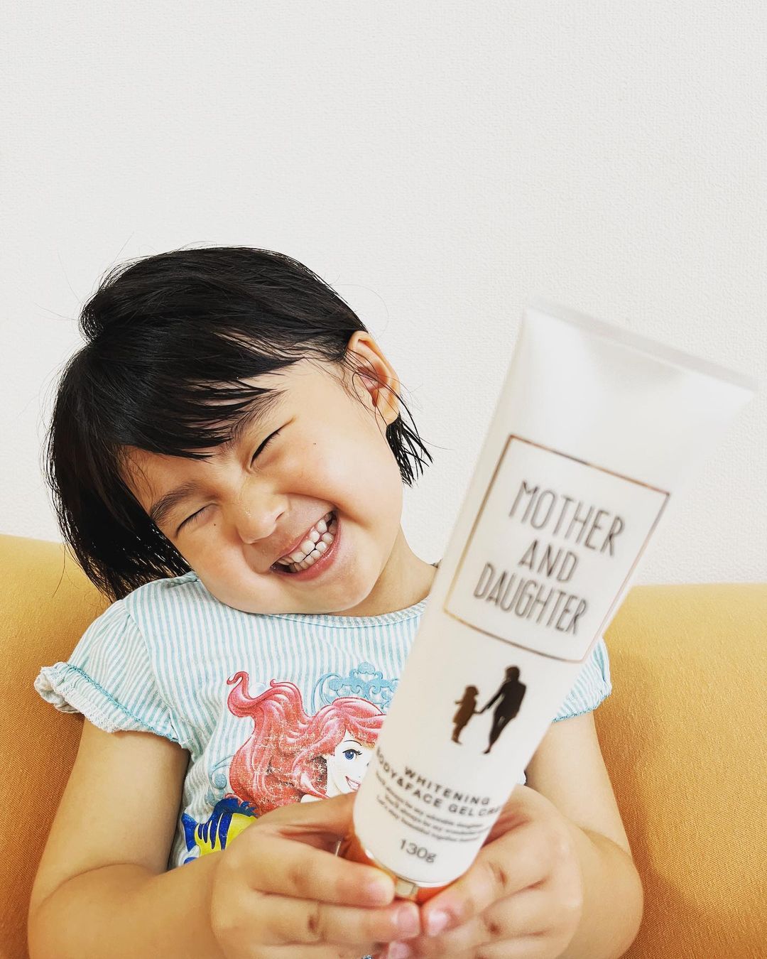 口コミ投稿：お風呂上がりは、マザーアンドドーターのホワイトニングボディ&フェイスジェルクリー…