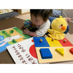 ⁡おうちでできるベビパedu届きました😊⁡⁡⁡ボールが大好き。パズルも音が出るから気になるみたい✨⁡⁡⁡#PR #株式会社TOEZ #ベビパedu #babypark #子育て…のInstagram画像