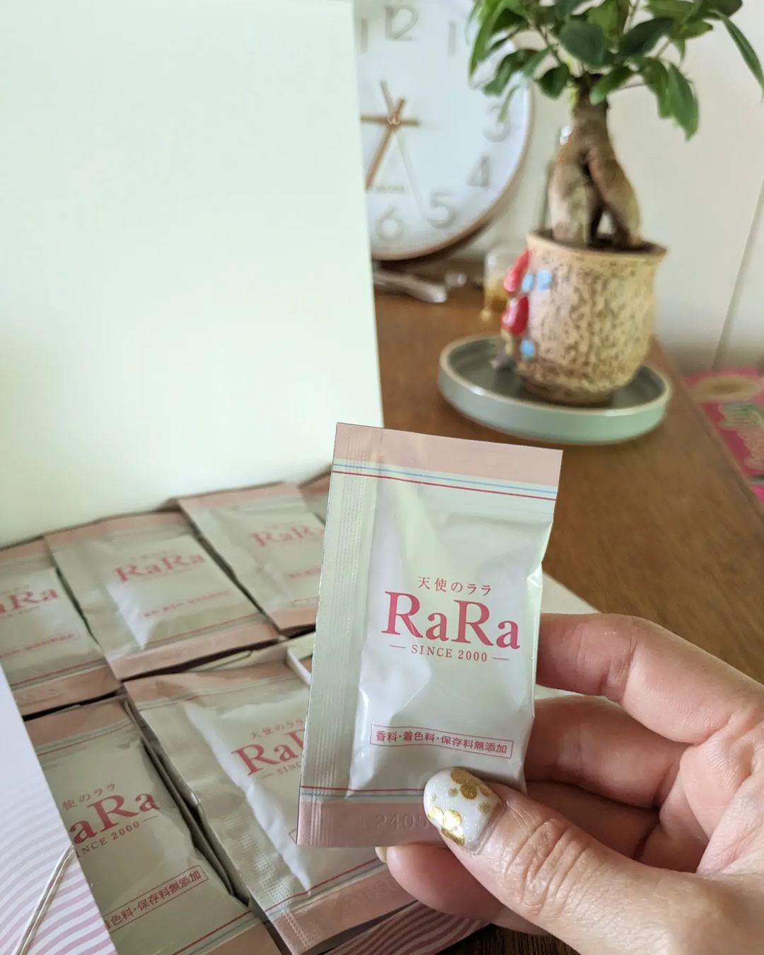 口コミ投稿：u0040raraeminet 様の⁡⁡天使のララ°ʚ😇ɞ°飲むコラーゲン💎⁡⁡⁡⁡今まで粉末タイプをよく…