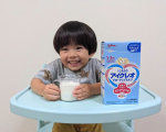 u0040oyk_mama ﹏✍  我が家では大人が牛乳を飲む習慣がなく家に牛乳をおいていることがありません。ただ息子は保育園で牛乳を飲むので家でも欲しがる…そんなときにアイクレオさ…のInstagram画像