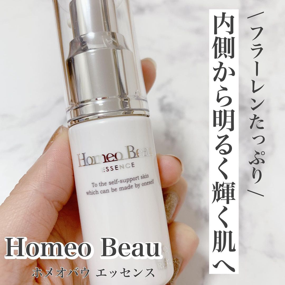 口コミ投稿：\ 内側から明るく輝く肌へ/⁡⁡✨Homeo Beau(ホメオバウ) エッセンス✨u0040homeobeau ⁡⁡…