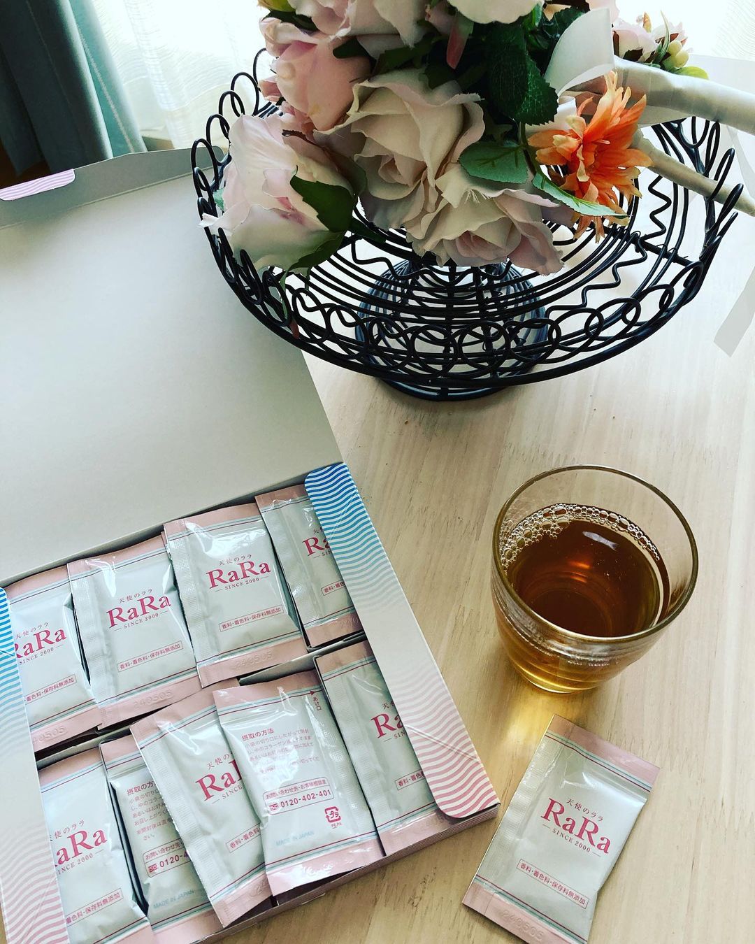 口コミ投稿：飲むコラーゲン。天使のララを始めましたドリンクなどに、混ぜて飲むだけでOKという…
