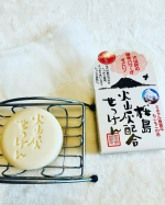 .....株式会社ユゼ(u0040yuze.cosme )様より「桜島　火山灰配合せっけん」を体験させていただきました🌼...専用の泡だてネット付きなので簡単にもこもこの泡を作ること…のInstagram画像
