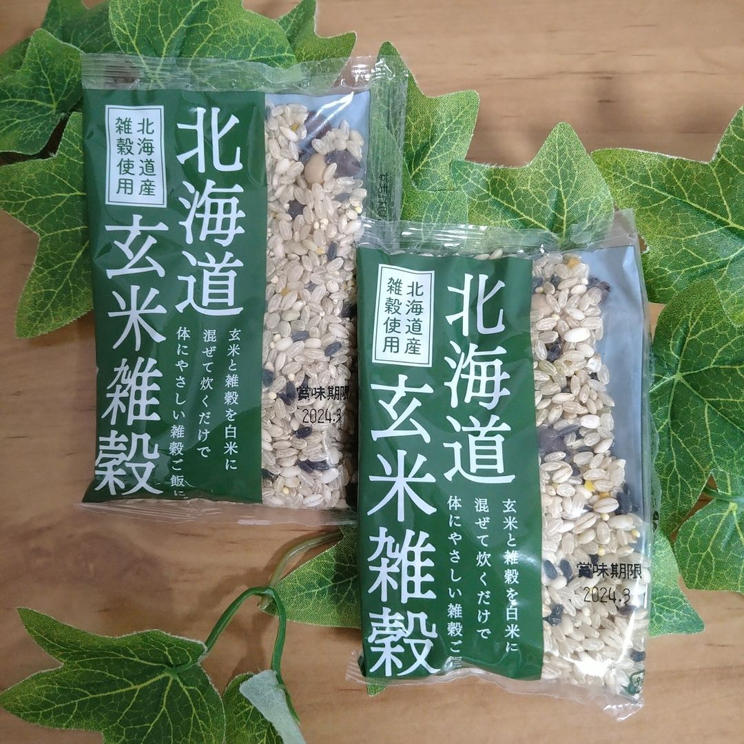 口コミ投稿：株式会社玄米酵素さんの北海道産の玄米＆雑穀をブレンドした「北海道玄米雑穀」▫▫▫▫▫…