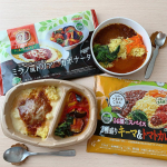 *ニップン 冷凍ワンプレート・いまどきごはん 2種盛りキーマ&トマトカレー・よくばりプレート ミラノ風ドリア&カポナータいつも冷凍のおかずはよく食べるけどこれならお米の準備もしなくていい…のInstagram画像