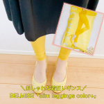 #pr ＼おしゃれな着圧レギンス／ BELMISE「slim leggings color+」ご紹介♬この商品は、おしゃれを楽しむファッションアイテムとして進化した着圧レギンスなんです！韓国で…のInstagram画像