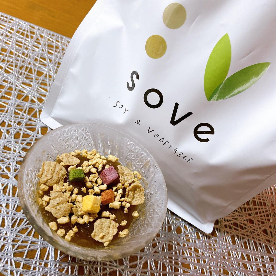 口コミ投稿：SOVE シリアル ✨u0040sove.jp カラダづくりに欠かせない、たんぱく質と食物繊維がと…