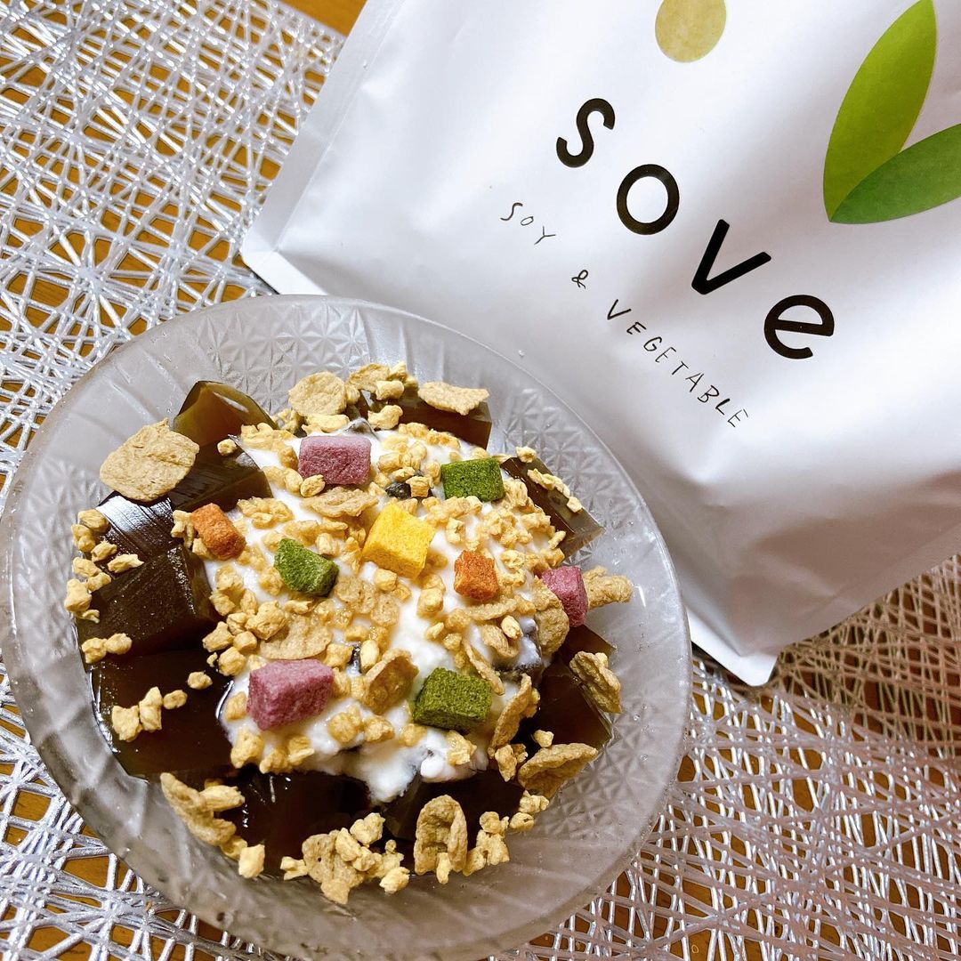 口コミ投稿：SOVE シリアル ✨u0040sove.jp カラダづくりに欠かせない、たんぱく質と食物繊維がと…