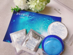 週に一度の贅沢スキンケアアイテム✨『炭酸パックpurury』💙ジェルに粉末を入れて混ぜて5分以内に顔に塗布～！最初はジワ～っと熱くなるけど、心地いい感じに…🥰パックは時間が経つと固まるか…のInstagram画像