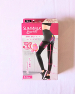スリムウォーク 美脚＆美尻レギンス MLサイズスポーツ用のスリムウォークです🧦運動時も理想のスタイルを叶えてくれる着圧レギンスです🍀脚がむくみがちな旅行へ持っていき、旅先で運動をすると…のInstagram画像