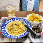 The special spaghetti for dinner☺️🍝この日のディナーはちょっとスペシャルなスパゲッティ☺️🍝こちらは株式会社ニップンさん( u0040nippn_offici…のInstagram画像