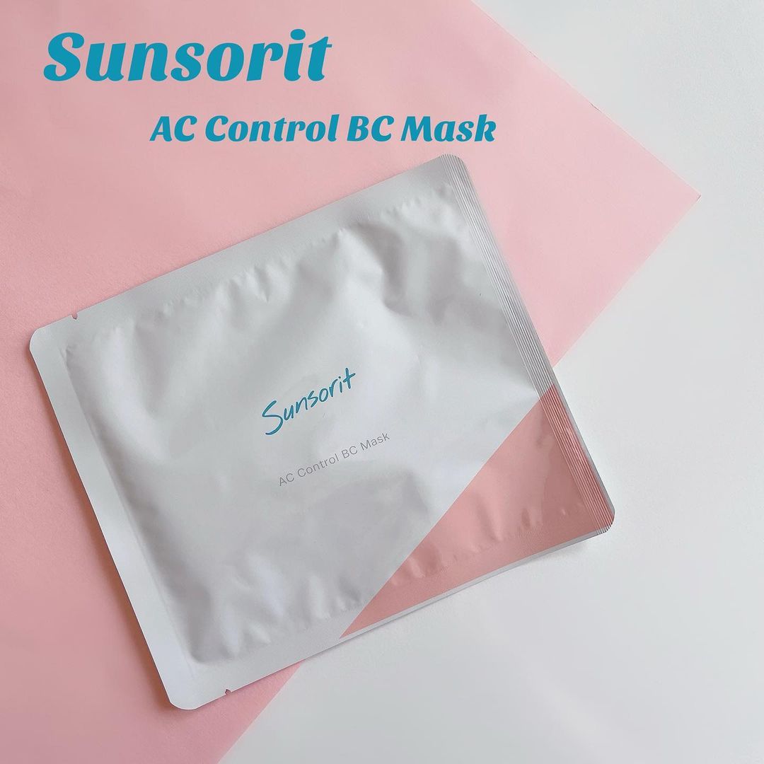 口コミ投稿：✨✨✨⁡♡ Sunsorit ♡♡ ACコントロールBCマスク ♡⁡夏の強い日差しで肌あれも過剰な皮脂も…