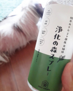 s_yukachika_✽モニター✽株式会社ネオナチュラルさまNEO GREEN「浄化の森スプレー」をお試しさせて頂きました☺我が家で飼っているワンちゃん🐶もうおばあちゃん犬で最…のInstagram画像