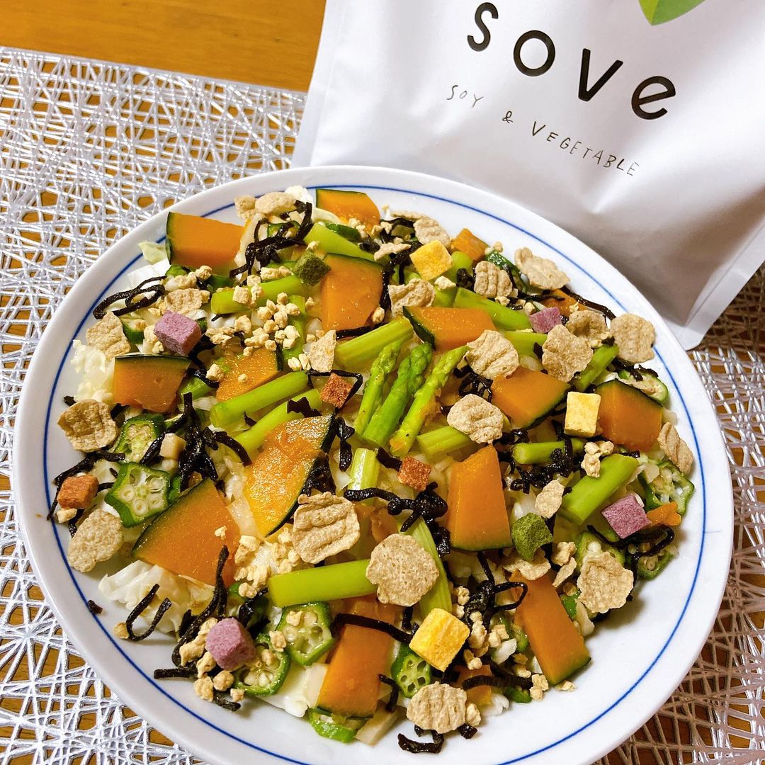 口コミ投稿：SOVE シリアル ✨u0040sove.jp カラダづくりに欠かせない、たんぱく質と食物繊維がと…