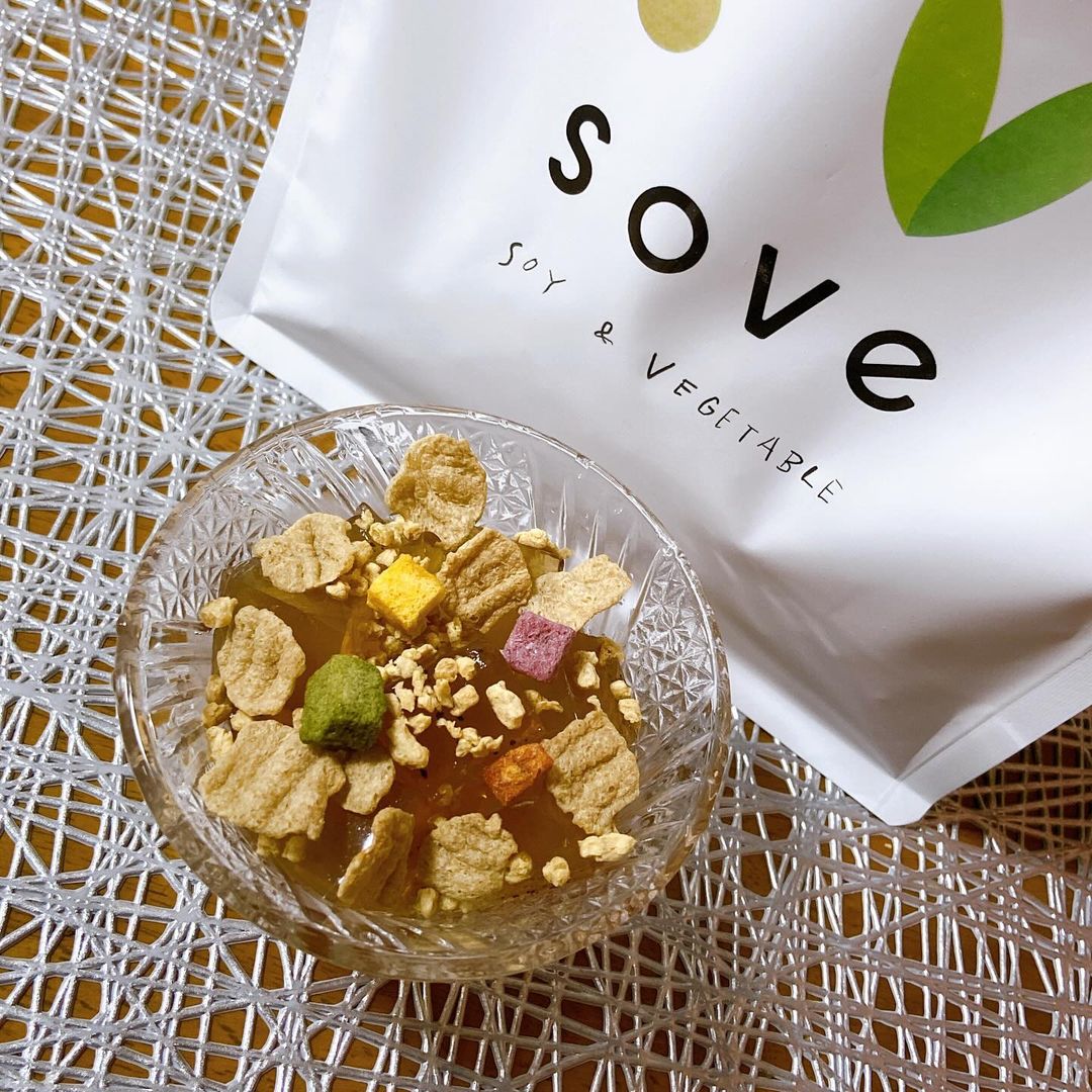 口コミ投稿：SOVE シリアル ✨u0040sove.jp カラダづくりに欠かせない、たんぱく質と食物繊維がと…