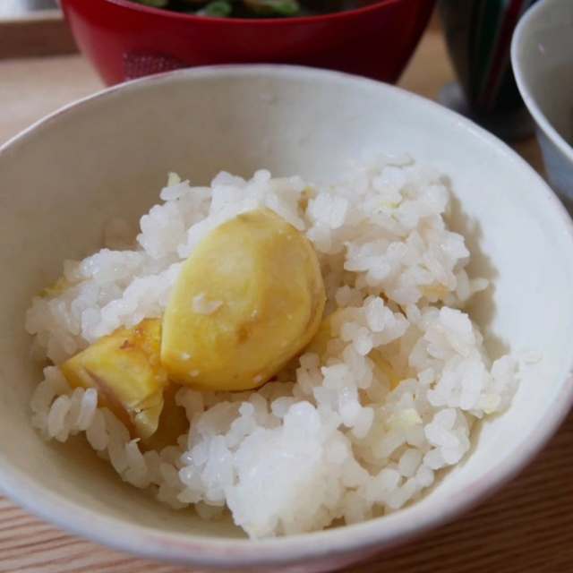 口コミ：栗を楽しむ今日の食卓の画像（4枚目）