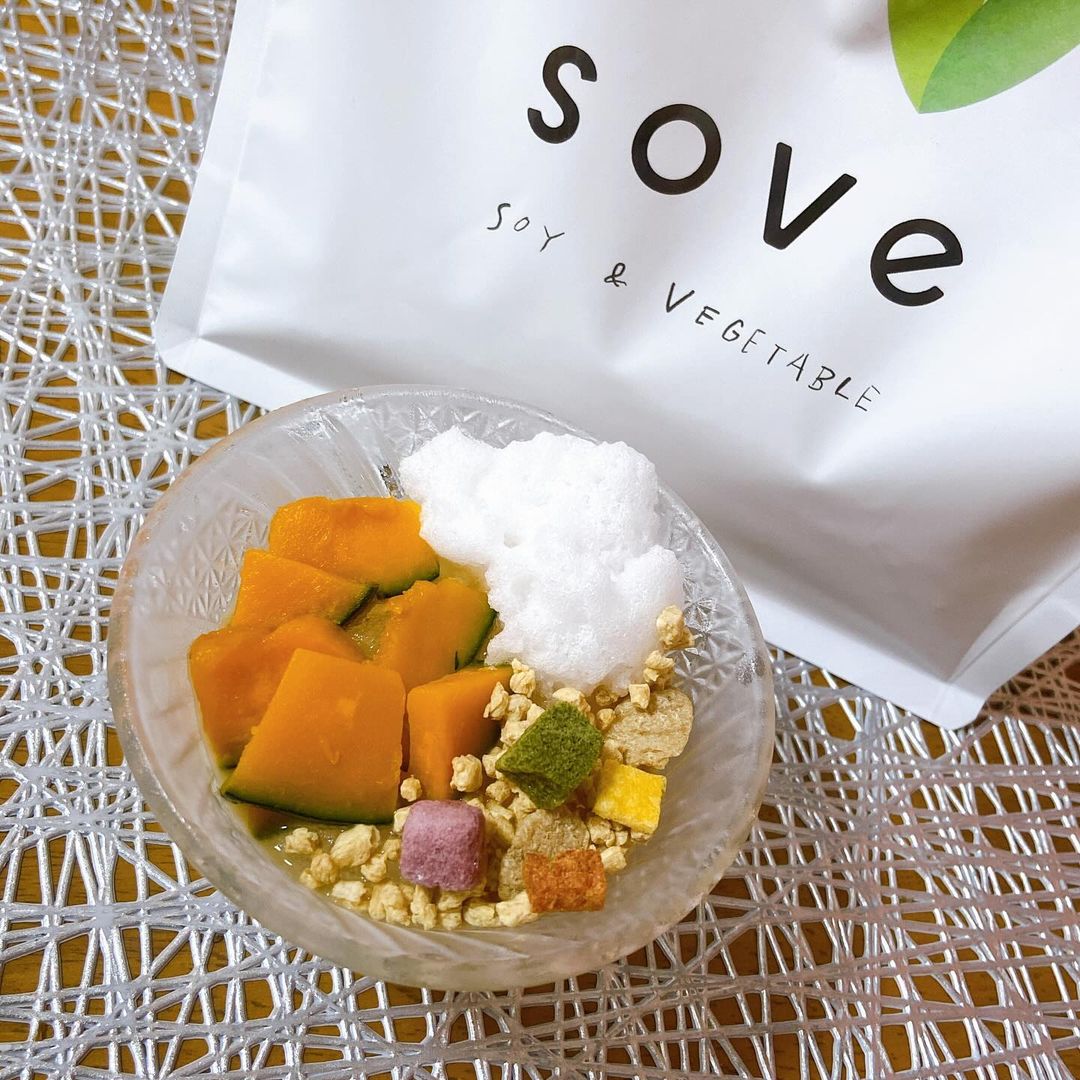 口コミ投稿：SOVE シリアル ✨u0040sove.jp カラダづくりに欠かせない、たんぱく質と食物繊維がと…