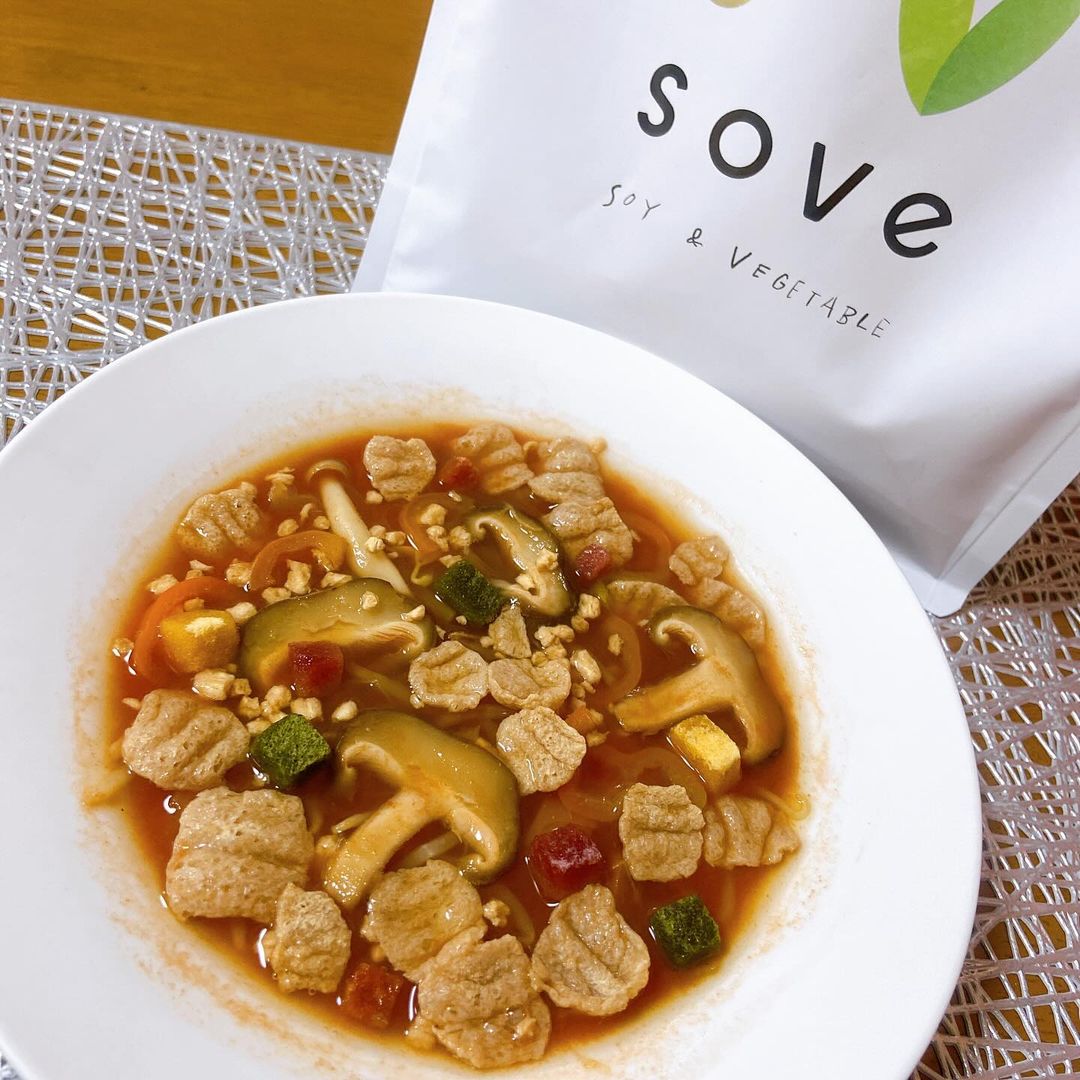 口コミ投稿：SOVE シリアル ✨u0040sove.jp カラダづくりに欠かせない、たんぱく質と食物繊維がと…