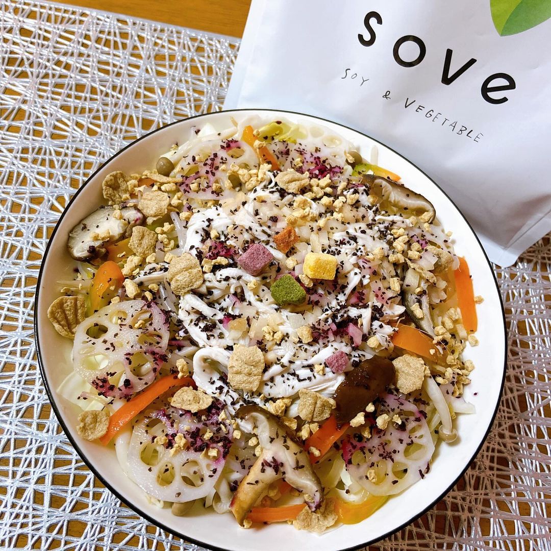口コミ投稿：SOVE シリアル ✨u0040sove.jp カラダづくりに欠かせない、たんぱく質と食物繊維がと…