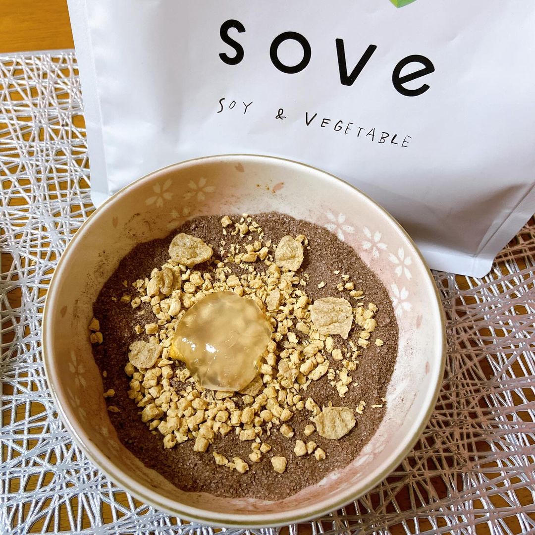 口コミ投稿：SOVE シリアル ✨u0040sove.jp カラダづくりに欠かせない、たんぱく質と食物繊維がと…