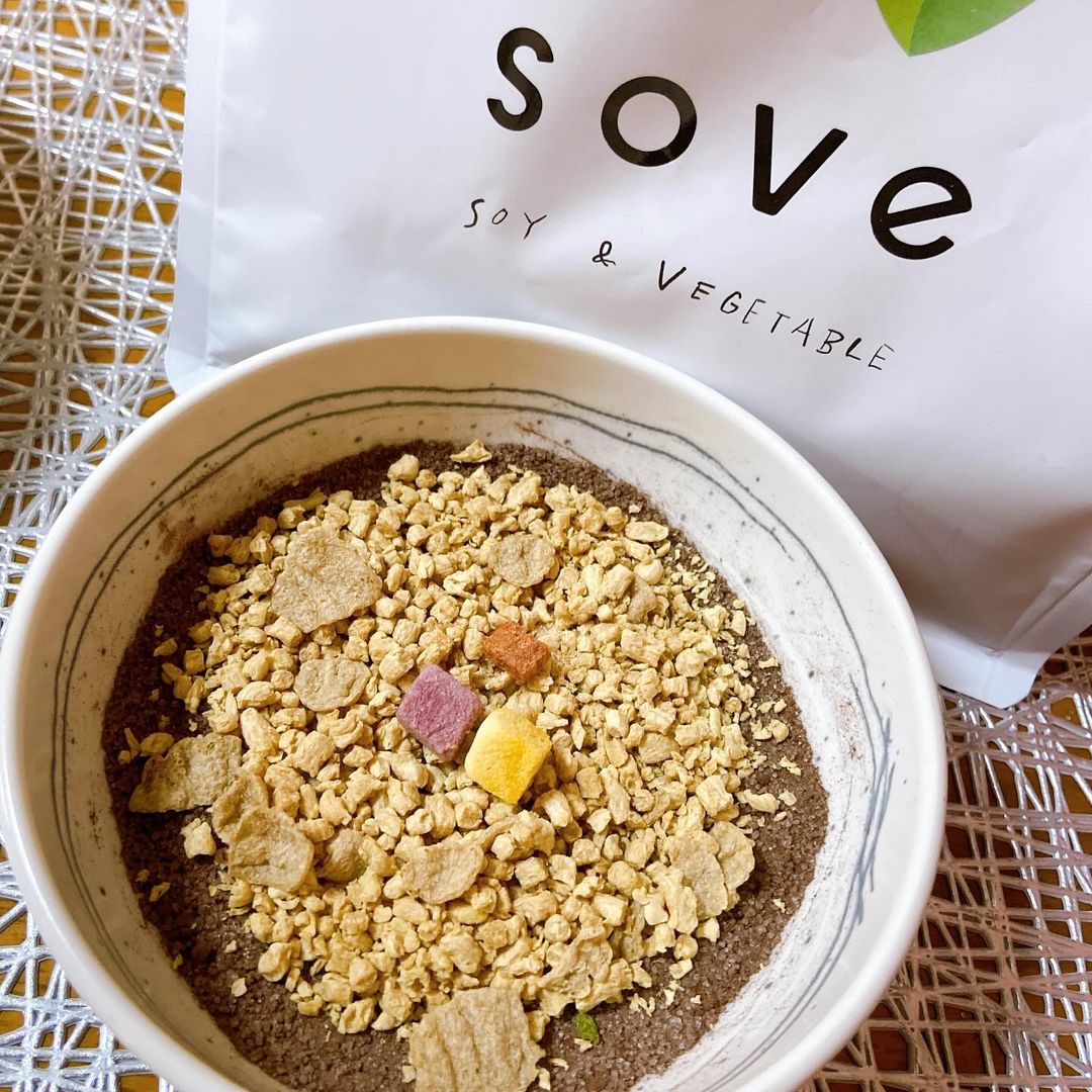 口コミ投稿：SOVE シリアル ✨u0040sove.jp カラダづくりに欠かせない、たんぱく質と食物繊維がと…