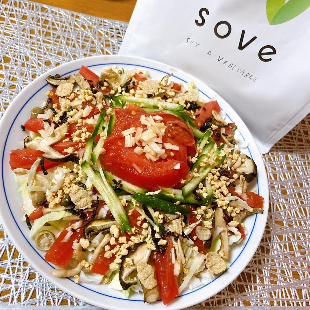 口コミ投稿：SOVE シリアル ✨u0040sove.jp カラダづくりに欠かせない、たんぱく質と食物繊維がと…