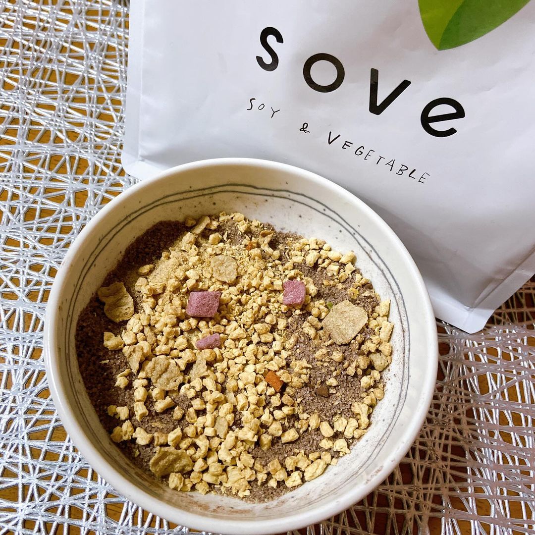 口コミ投稿：SOVE シリアル ✨u0040sove.jp カラダづくりに欠かせない、たんぱく質と食物繊維がと…