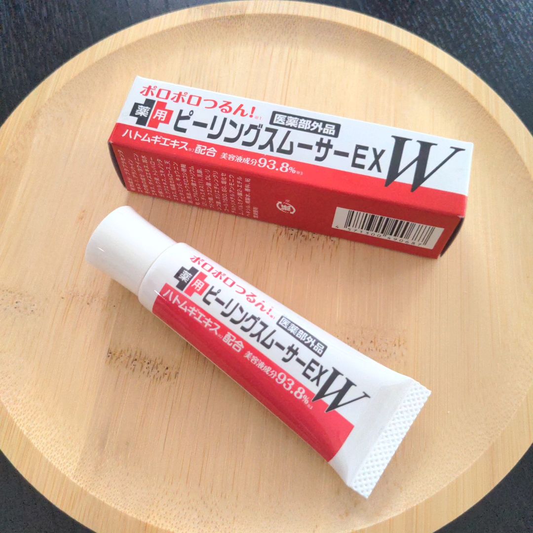 口コミ投稿：.⁡⁡.⁡⁡.⁡⁡.⁡⁡⁡⁡⁡❤薬用ピーリングスムーサーEXW93.8％美容液配合★首⁡⁡⁡⁡・胸元⁡⁡⁡⁡・…