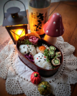#PR ⁡⁡#正田醤油株式会社 ⁡⁡#OnigiriAction⁡#今日のお弁当⁡⁡⁡⁡おばけちゃん’sおにぎりde🍙🍙おにぎりアクション🍙🍙に参加します⁡⁡⁡⁡メインはオクラの豚バラ巻…のInstagram画像