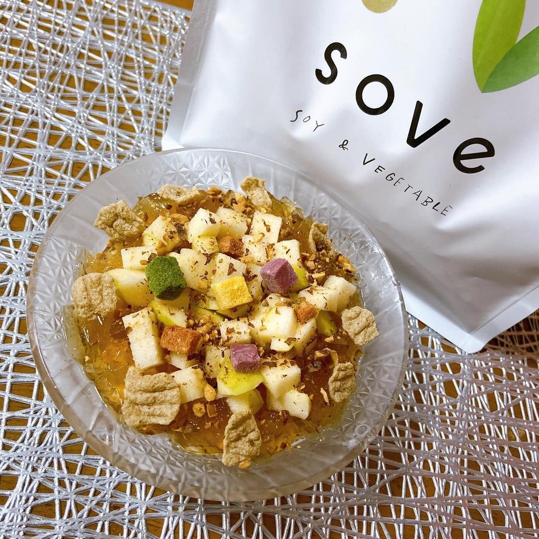 口コミ投稿：SOVE シリアル ✨u0040sove.jpカラダづくりに欠かせない、たんぱく質と食物繊維がとれ…
