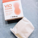 『VIO CLEAN(ヴィオクリーン)』を使ってみました！デリケートゾーンの肌荒れ、においケアができる固形石鹸です。デリケートゾーンは皮膚が薄く、かなり繊細なのでボディソープで洗うのは荒れてし…のInstagram画像