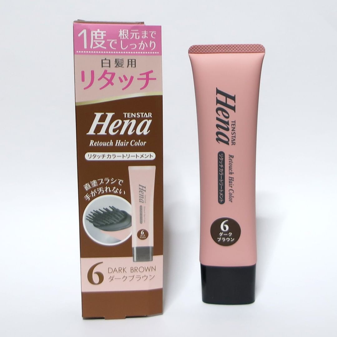 口コミ投稿：リタッチカラートリートメント白髪の生え際・分け目をとかしながら塗れる、リタッチ…