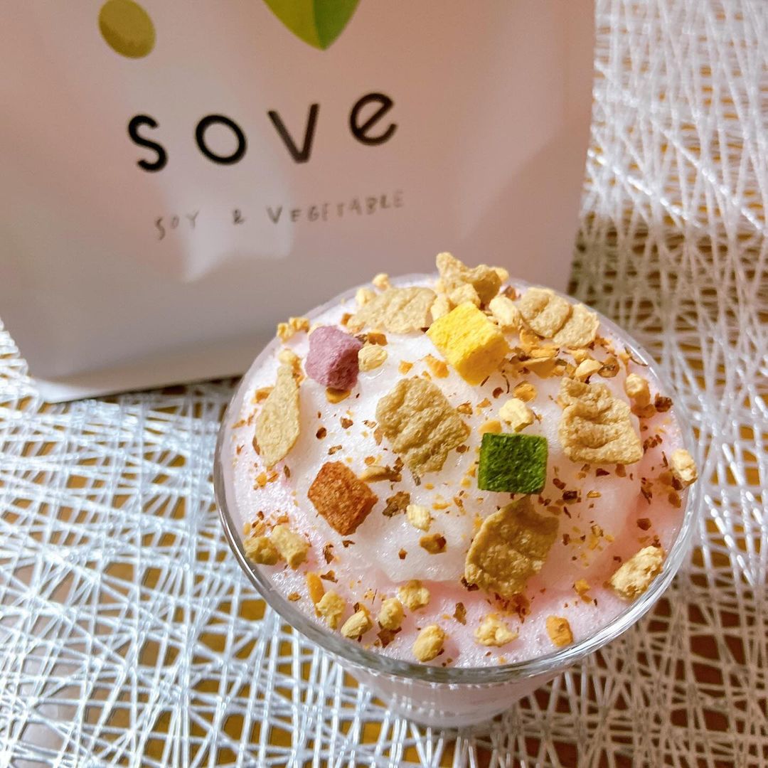 口コミ投稿：SOVE シリアル ✨u0040sove.jpカラダづくりに欠かせない、たんぱく質と食物繊維がとれ…