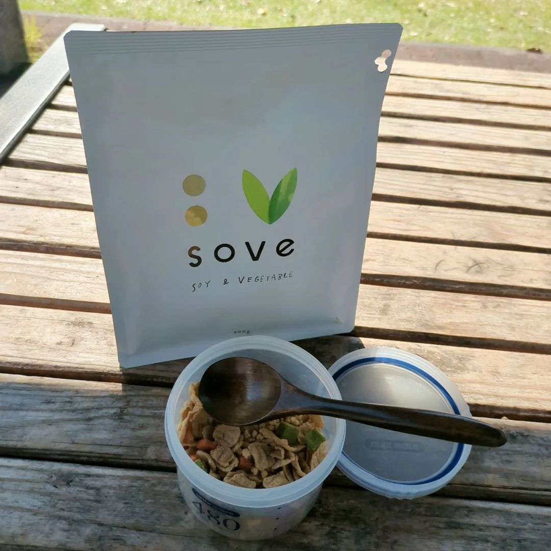口コミ投稿：SOVE シリアル✨大豆と野菜のシリアルで栄養たっぷり✨たんぱく質と食物繊維が多く糖質…