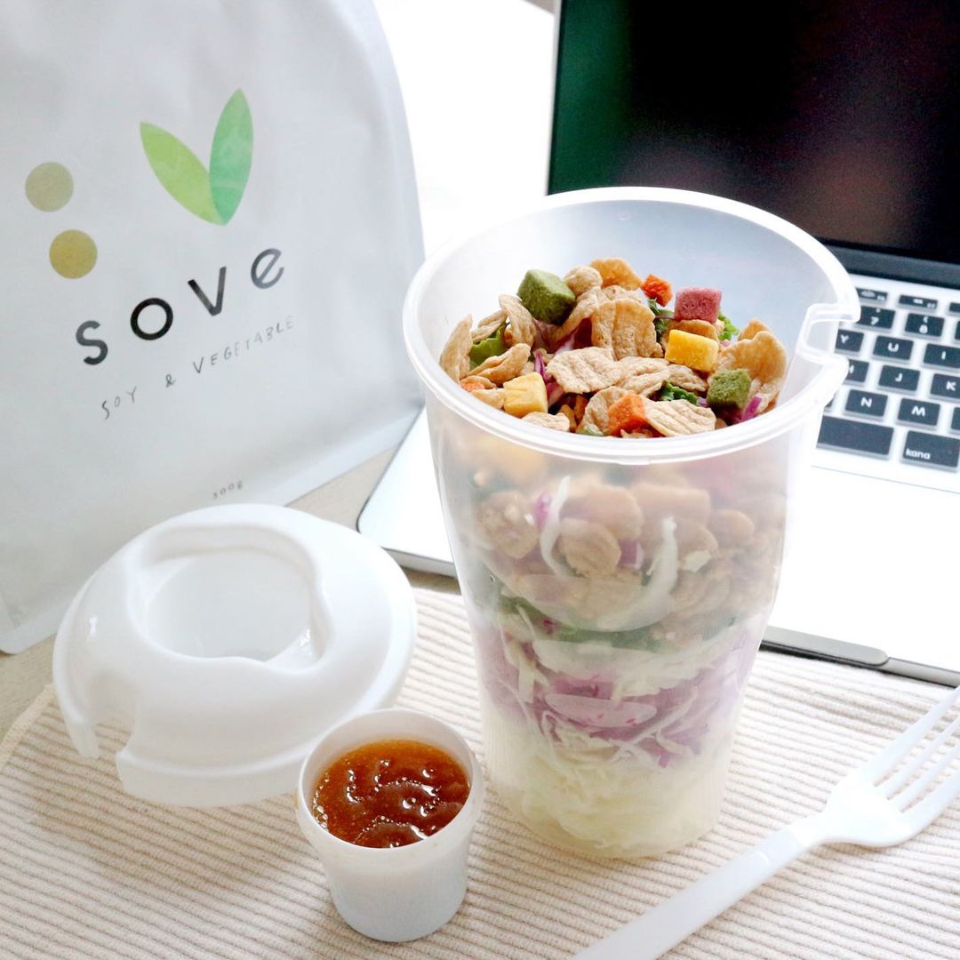 口コミ投稿：.u0040sove.jp.朝食にいつも食べているSOVEシリアルを職場へランチに持っていけるよ…