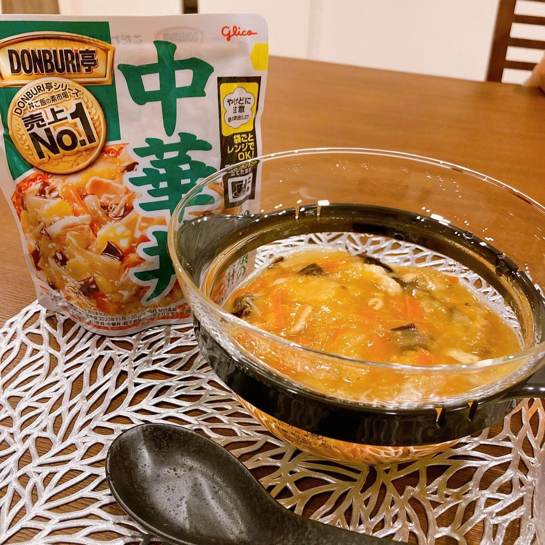 口コミ投稿：..贈り物にぴったりな『DONBURI亭「中華丼」＆HARIOレンジ鍋セット』で中華丼作って…
