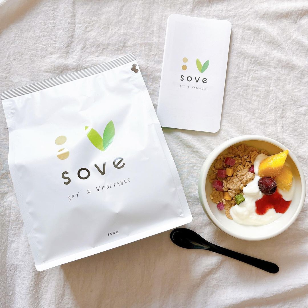 口コミ投稿：⁡⁡▶︎ 「 SOVE シリアル 」⁡1食分30gで、たんぱく質と食物繊維がとれる“大豆と野菜の…