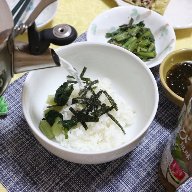 口コミ：『わさび風味こんぶ茶』でお茶漬け～の画像（5枚目）