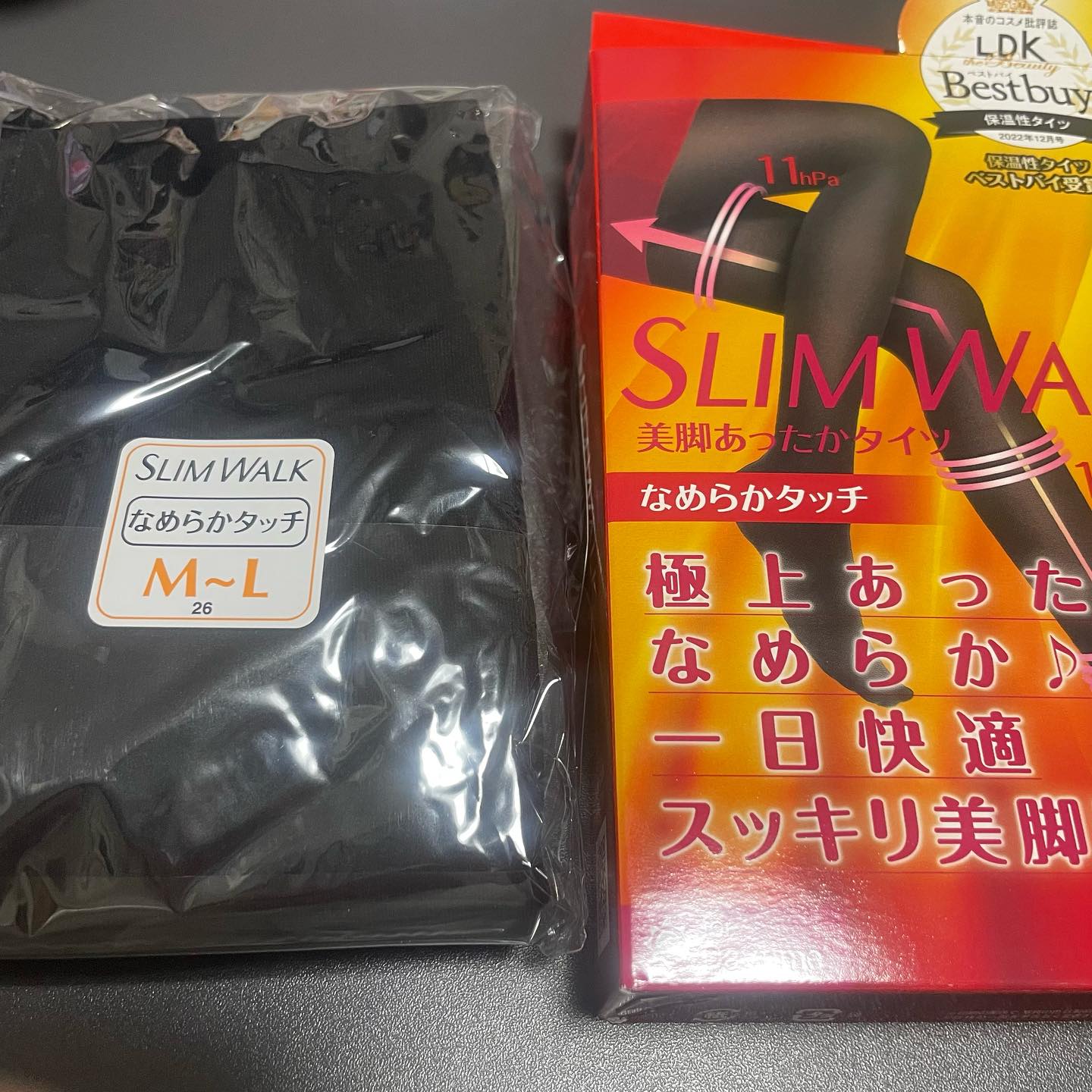 口コミ投稿：❁⃘*.ﾟ.ꕤ.スリムウォーク あったかタイツなめらかタッチ.ꕤ.これからの季節にぴったり…