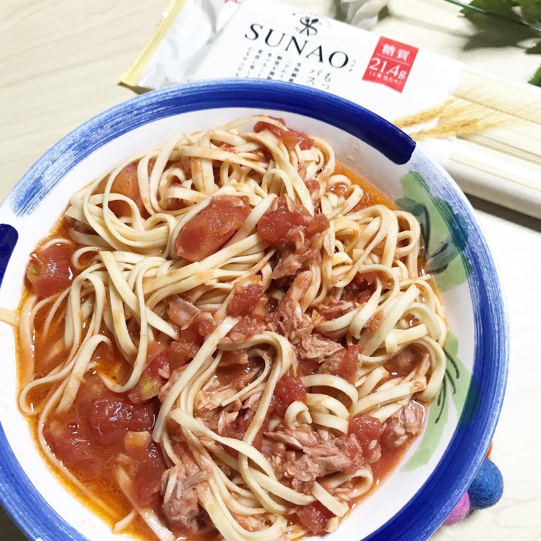 口コミ投稿：【SUNAOパスタを使った簡単レシピ】SUNAOのパスタは、食物繊維がたっぷり！そしてロ…