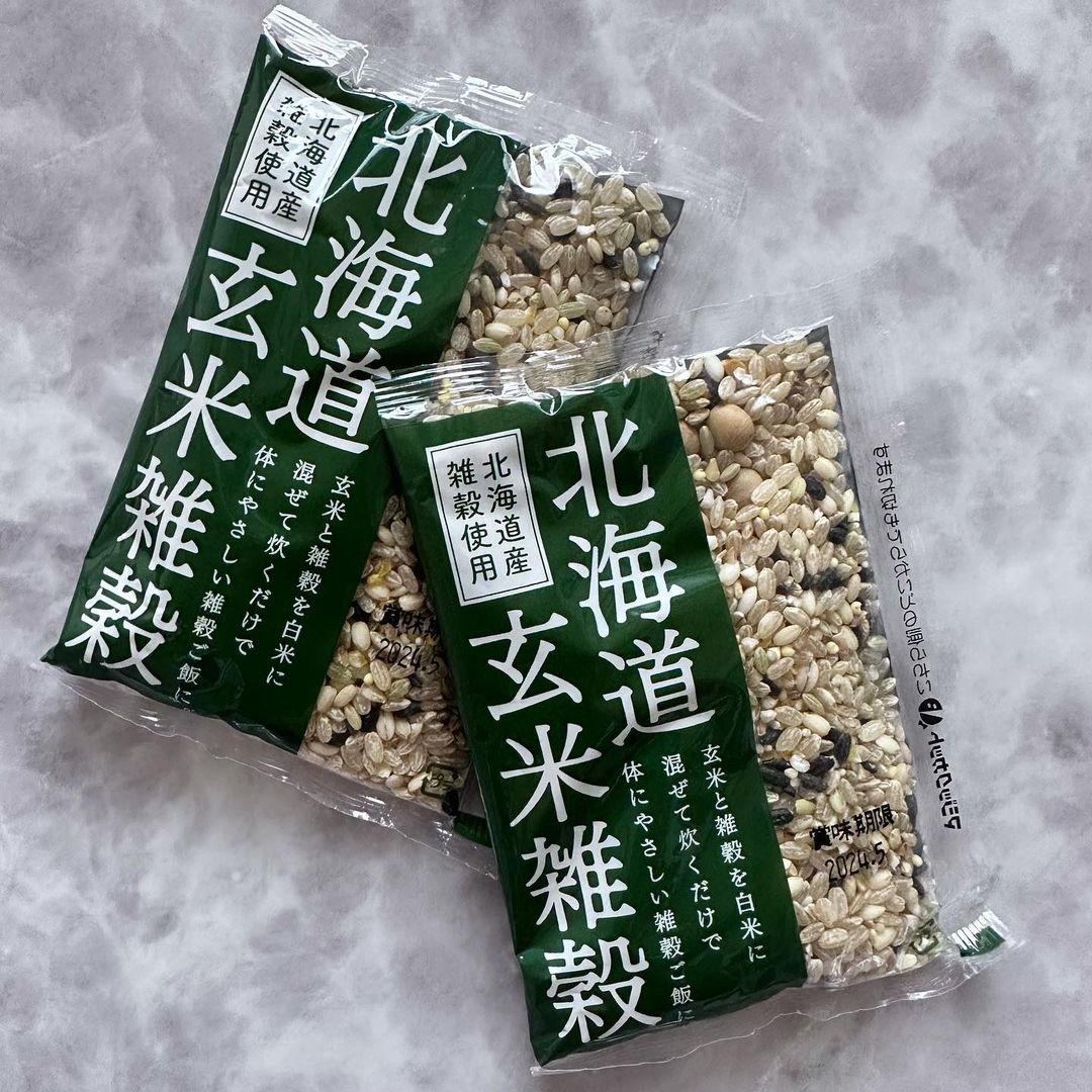 口コミ投稿：玄米酵素のそのまま炊ける北海道玄米雑穀をいただきました🍚北海道産の11種類の玄米と…