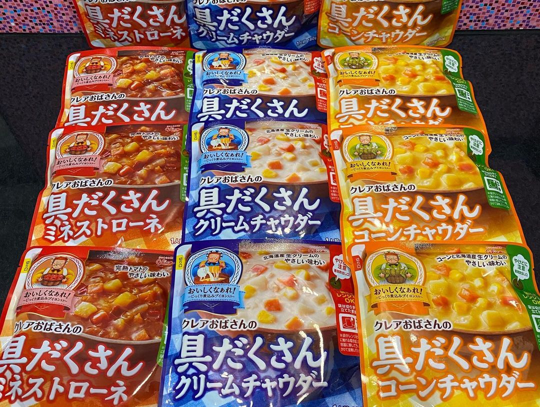 口コミ投稿：江崎グリコ u0040glico_direct sama 　“クレアおばさんの具だくさんスープシリーズ” …