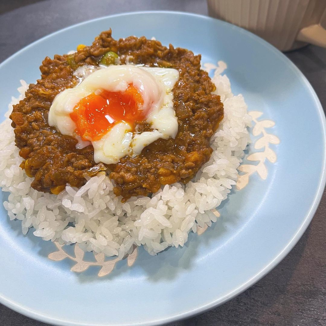 口コミ投稿:ルゥに頼らないキーマカレー🍛♡アレルギーっ子でも食べられる。親子で同じものが食べ…