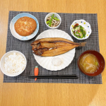 .いつかのお魚が食べたかった日のごはん🐟ほっけの開き白子ポン酢さつま揚げお魚づくし！！！#夜ご飯 #お魚 #お魚ごはん#料理 #料理好きな人と繋がりたい#PR #モンマルシェ株…のInstagram画像